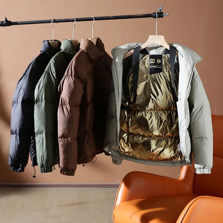 Men's Puffer Jacket - Warm Winter Coat For Men With Windproof Shell_voghion.com