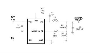 MP1653/MP1658/TPS5422XP ���Ȳ����� MOSFET ��Чͬ������׃�Q��