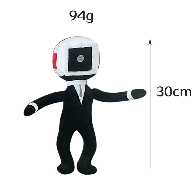 Cross-border Skibidi aseo persona Speakerman jefes Persona de audio relleno muñeca lote. Cabello