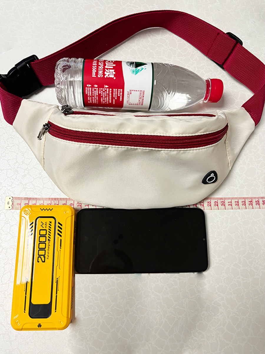 Mobile Phone Waist Bag, Sports Outdoor Multi-Functional Mobile Phone Bag, Cross-Border Trendy Waist Bag, Women's Casual Simple Running Waist Bag 3