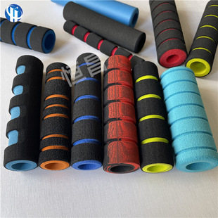 Three-In-One Multifunctional Car Safety Hammer Pvc Anti-Slip Handle Cover Door Armrest Two-Color Sponge Handle Sleeve