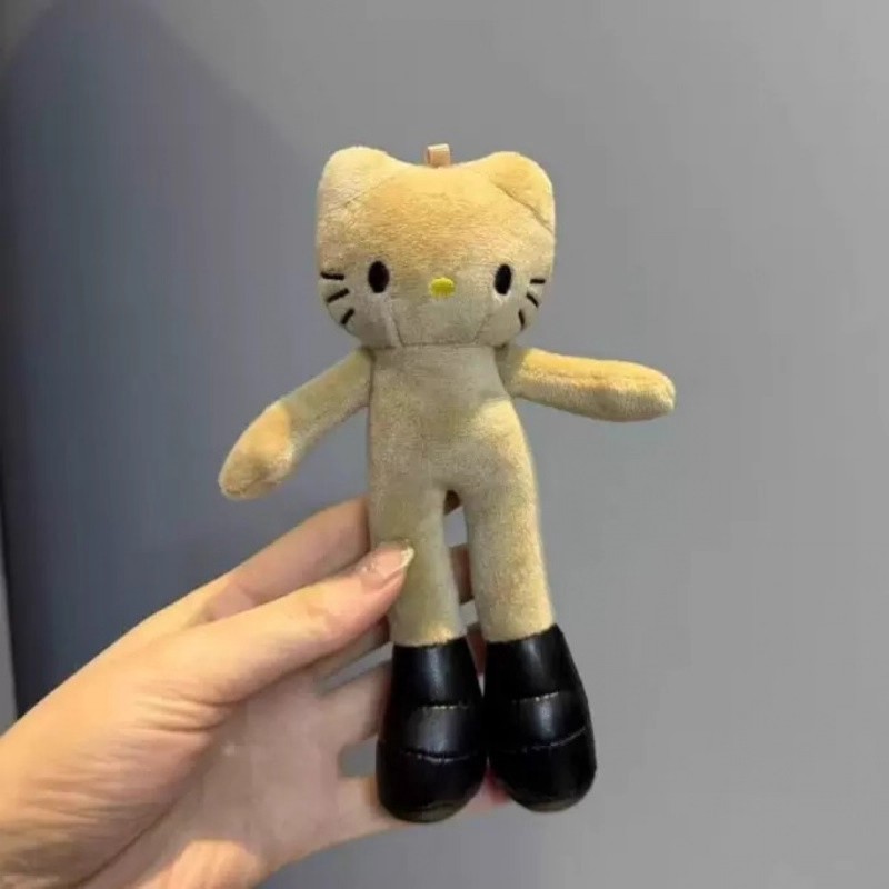 长腿kitty裸娃毛绒公仔可爱挂件玩偶儿童礼物玩具爆款diy娃衣批发