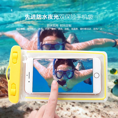 Swim Float Touch Screen Waterproof Phone Bag PVC Phone Night Light Waterproof Case With Sealable Phone Waterproof Sleeve Dropshipping