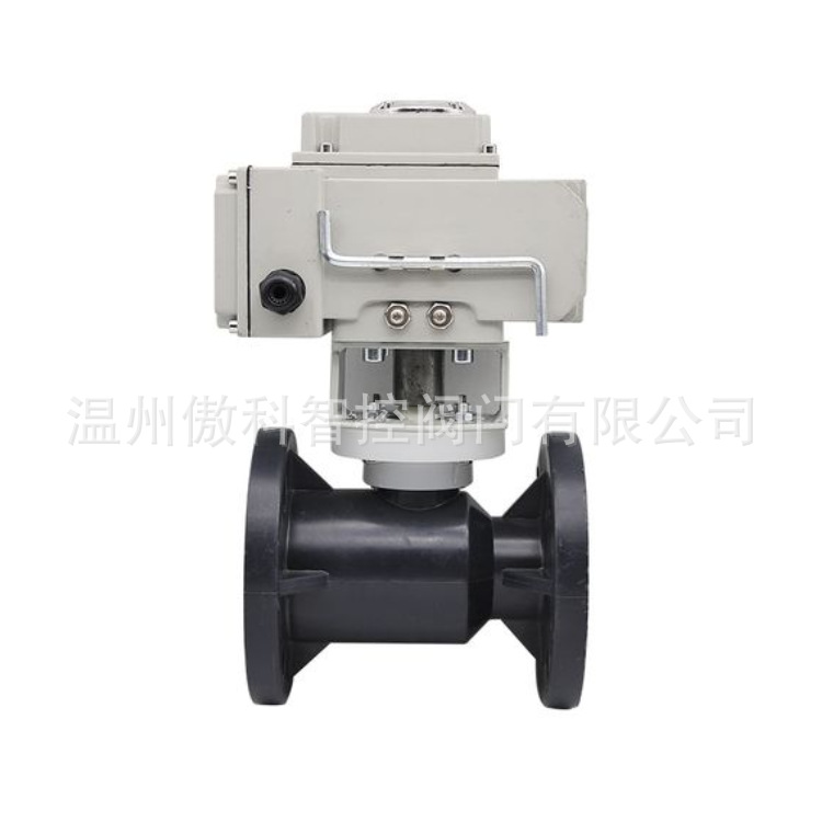Q941F-10S-PP DN125 电动塑料球阀 耐腐蚀电动型球阀门 厂家生产