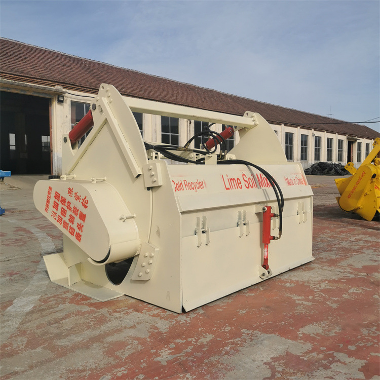 1.8米冷再生牵引式拌合机 全新后桥式路拌机 稳定土移动灰设备