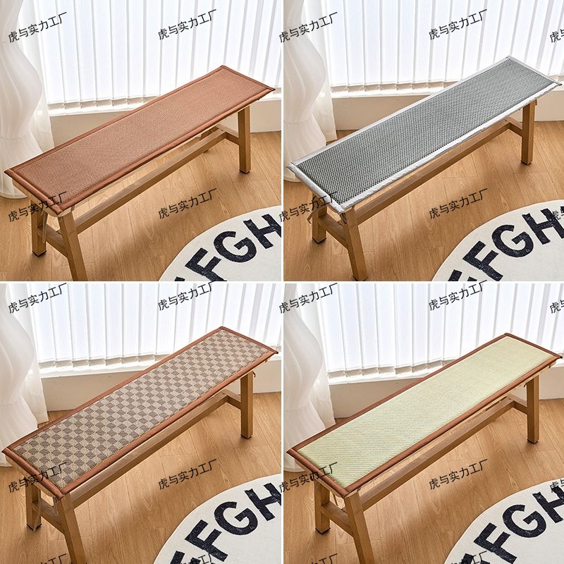 DIY长椅座垫长凳坐垫长条垫实木板凳长沙发凳子垫子换鞋凳卡座垫|ru