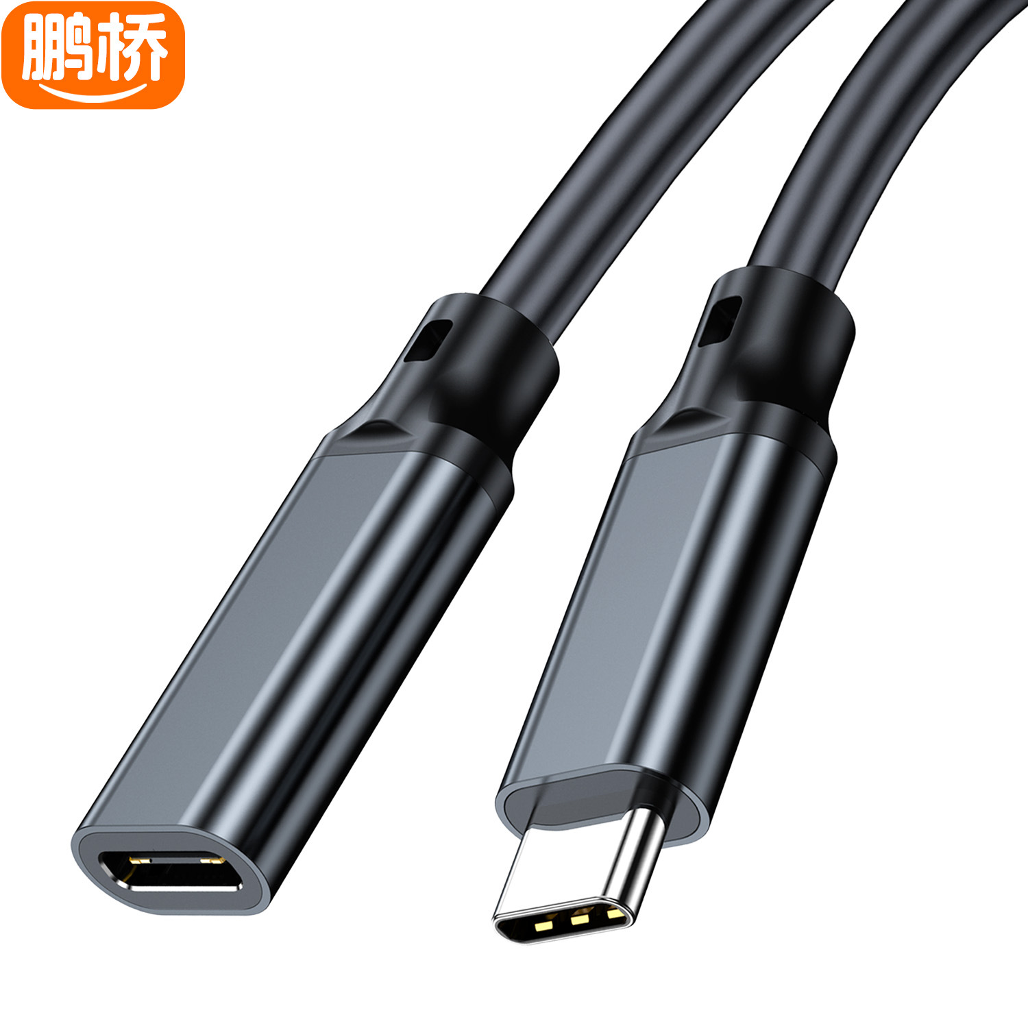 Cable de Extensión Tipo C Macho a Hembra 240W 20Gbps 8K de Nailon Trenzado para Ordenador image 10