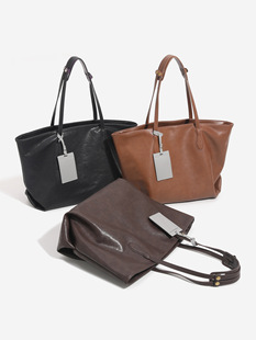 Capacious genuine card, universal one-shoulder bag, Korean style