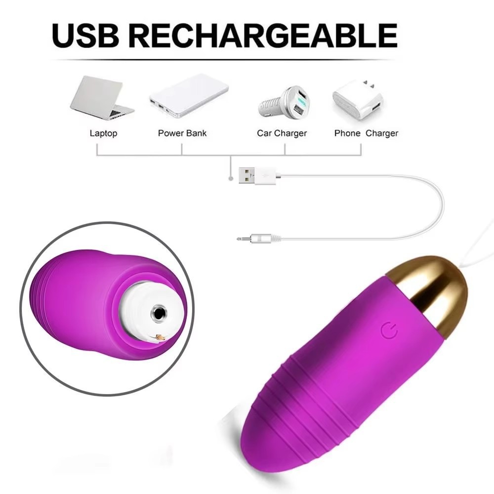 Dancing Elf Remote Control Vibrating Egg, Rechargeable Silicone Couples Wearable Toy — detail image 4