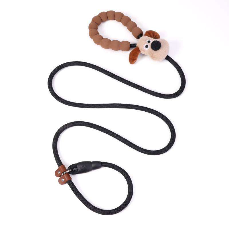 Perro paseando cadena de perro cuerda de tracción cuerda p cuerda p cadena perro mediano y grande golden retriever fuera a prueba de explosiones cuerda de tracción mango de espuma