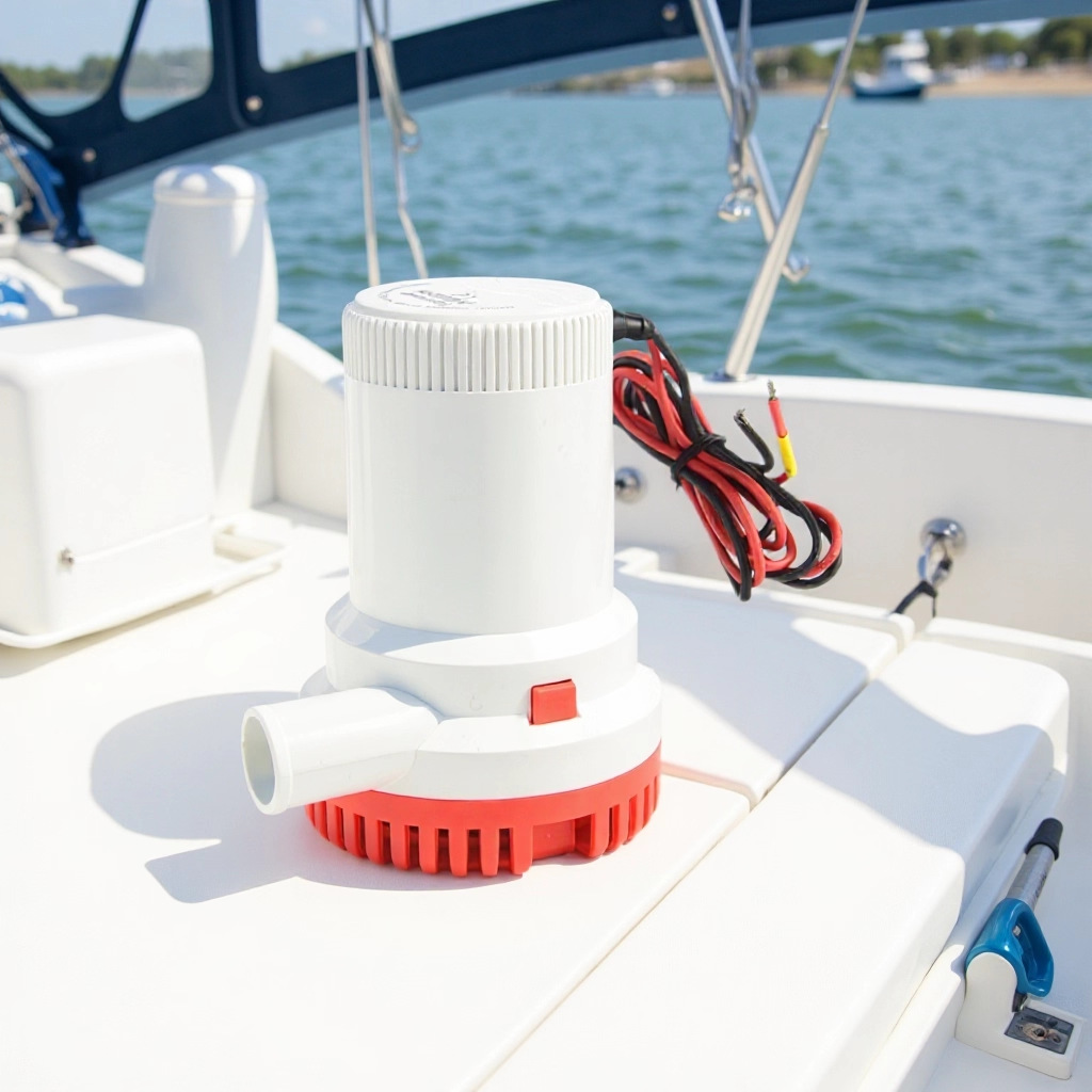 Goodflo 1500Gph 24V Yacht Rv Marine Bilge Pump Micro Water Pump Self-Priming Pump Dc