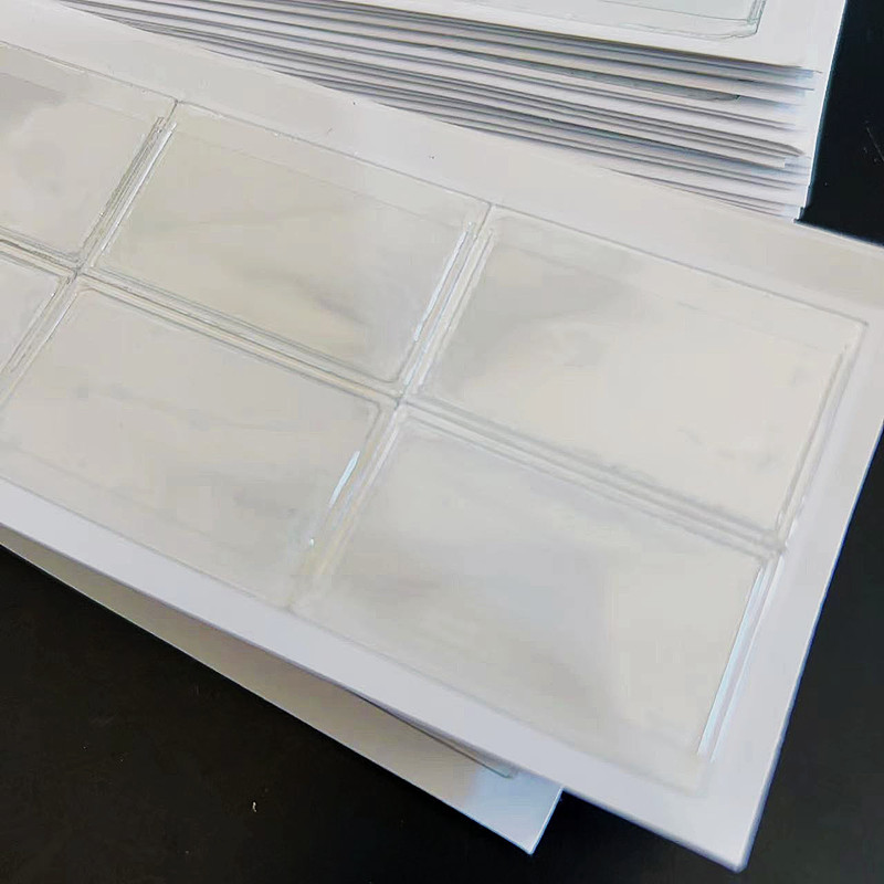 4,2*3,7 collar tarjeta mochila invisible bolsa de almacenamiento bolsillo trasero bolsa autoadhesiva bolsa de plástico accesorios de bricolaje de joyería