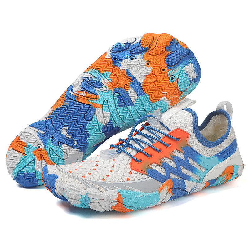 Transfronteriza ligera transpirable antideslizante anti-corte rápido secado retroceso zapatos de agua al aire libre rafting zapatos de playa hombre comercio exterior mujer