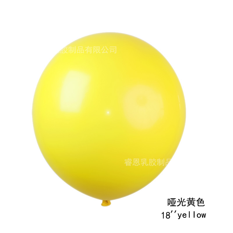 18 pulgadas mate globo decoración de la boda decoración de la fiesta de cumpleaños decoración de la habitación de la boda globo redondo traje de montaje