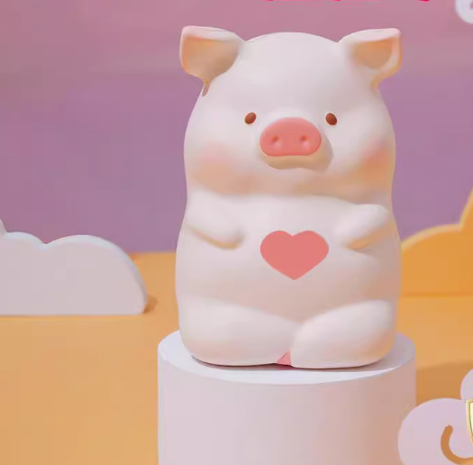 룰루피그 [앉은모델] 14cm