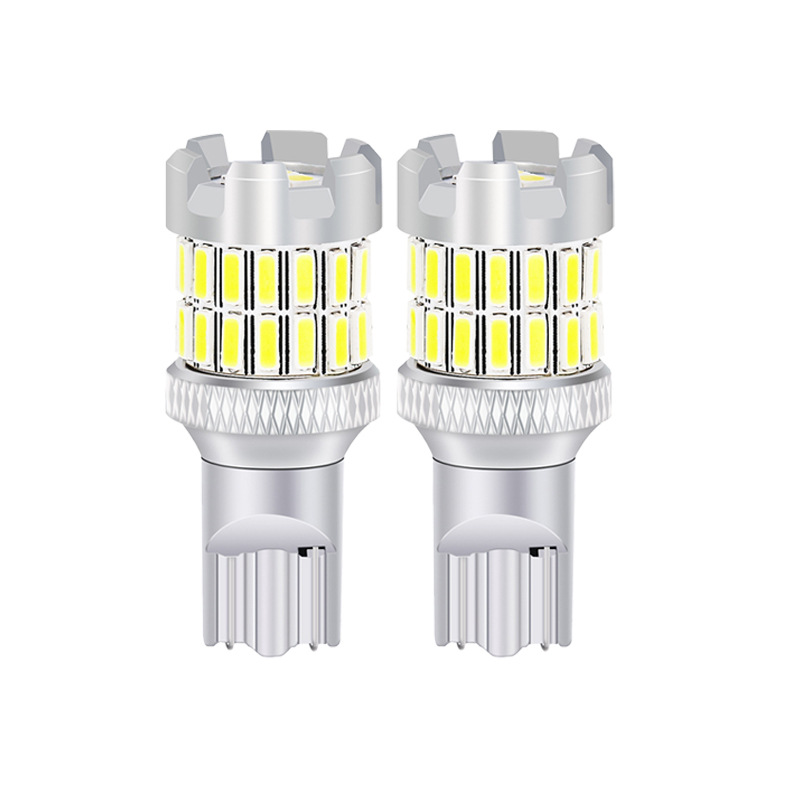 En stock T15 lámpara de marcha atrás lámpara LED infinita decodificación 4014 SMD lámpara de freno 3030 resalte bombilla de coche