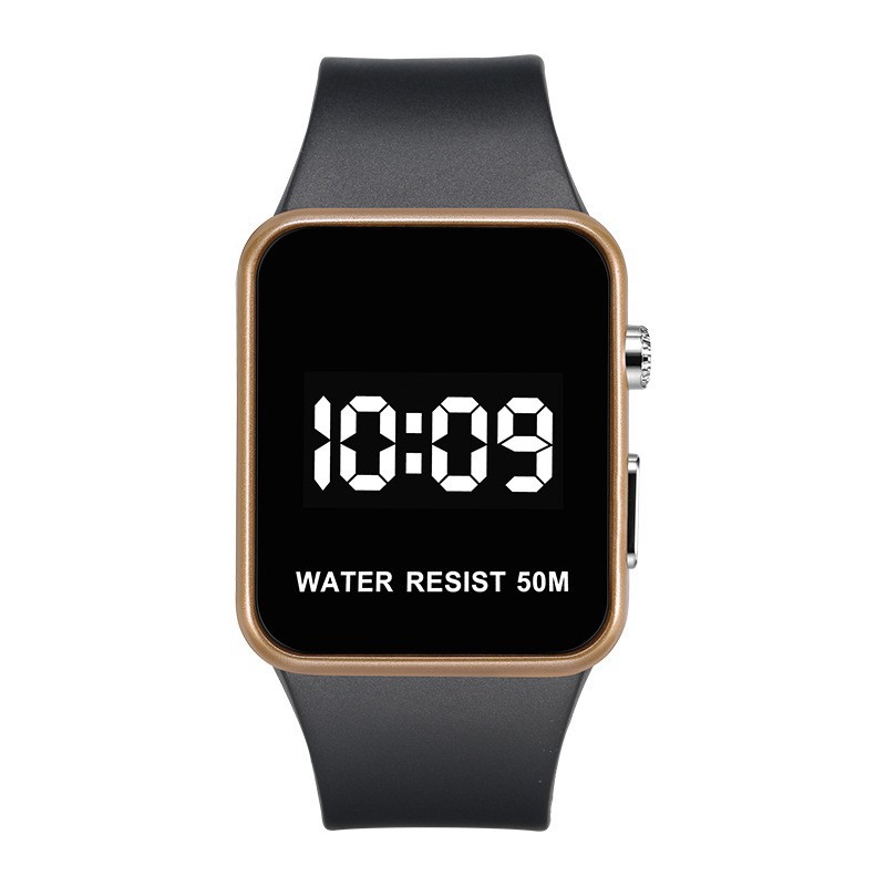 Spot wholesale cross-border upgraded version of the same white light fruit waterproof LED electronic men's and women's students Fashion Watches