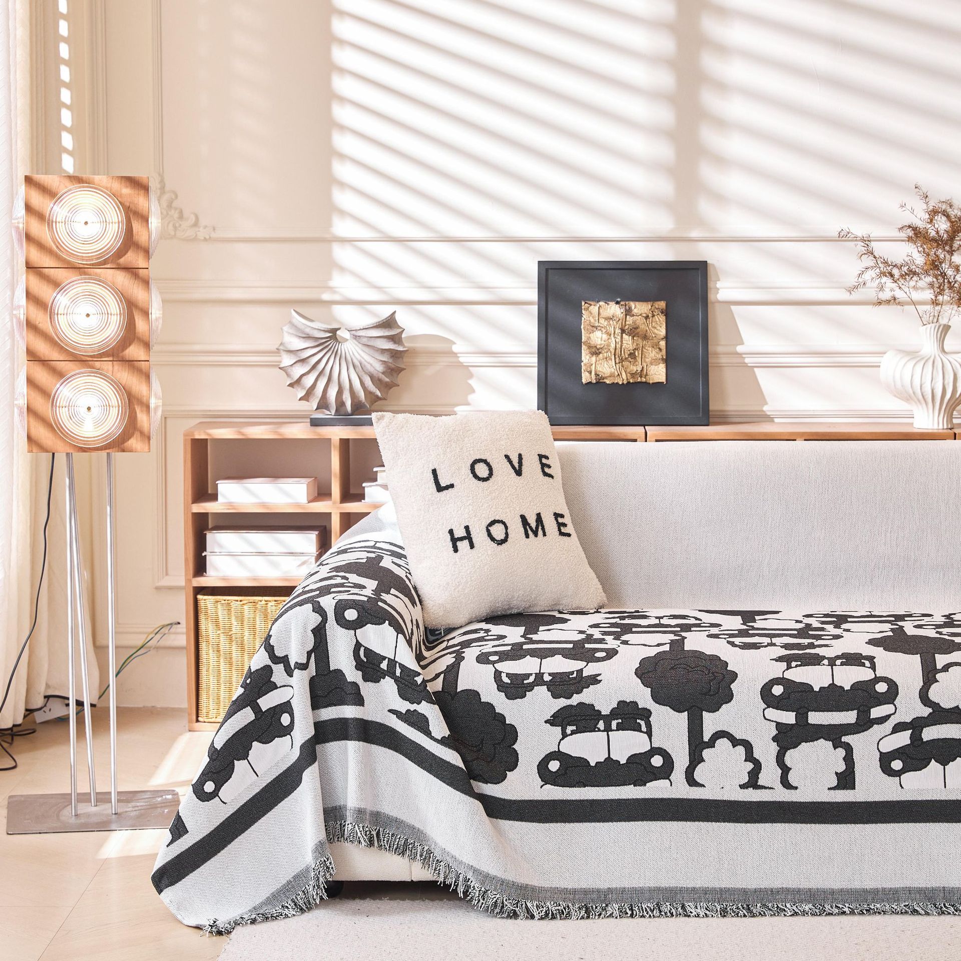 European Romantic Style Stretch Sofa Cover Non-slip Protector_voghion.com
