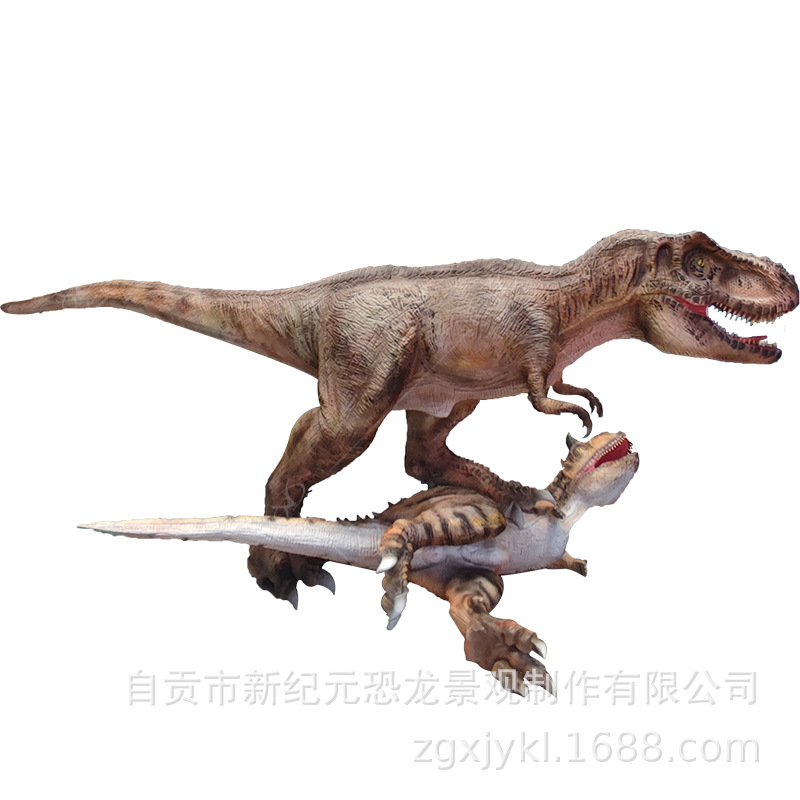 Simulación de dinosaurios T. rex super grande modelo de dinosaurio eléctrico arte paisajístico parque de atracciones modelo de dinosaurio