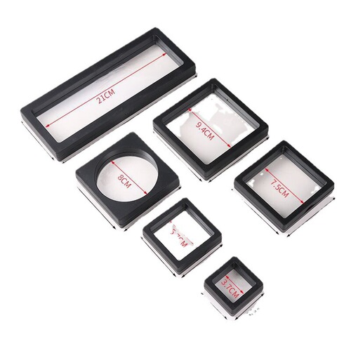 Dust-proof storage suspension box jewelry ring pendant anti-oxidation jewelry storage PE film suspension packaging box