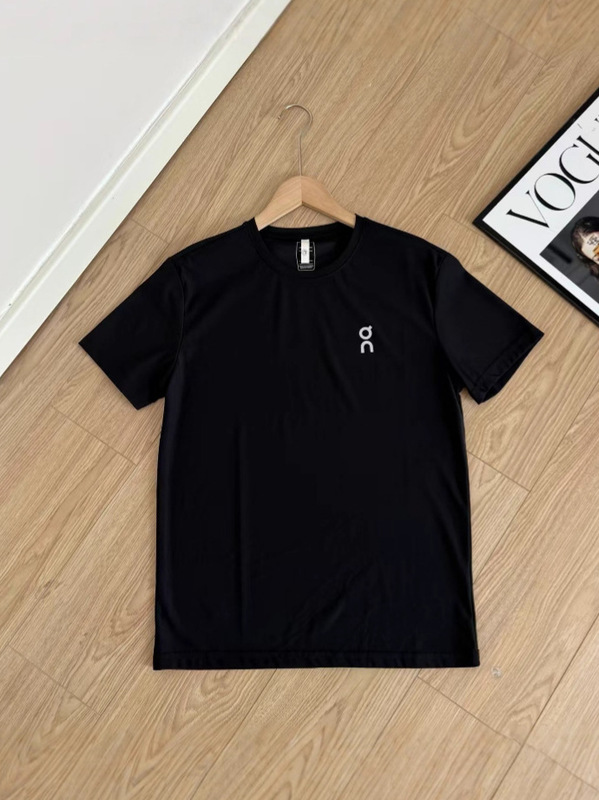 OnApa ベーシックシリコンロゴ高弾性アイスシルク速乾半袖 Tシャツカップルスタイルワンピースドロップシッピング工場直送|undefined