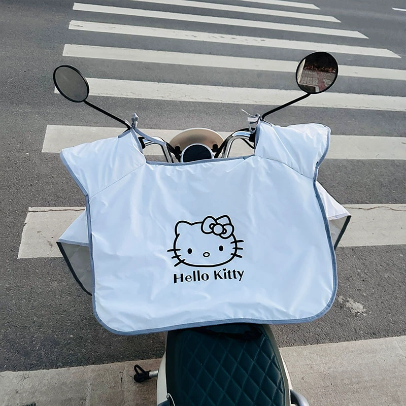 Windproof summer thin waterproof electric car, sun protection