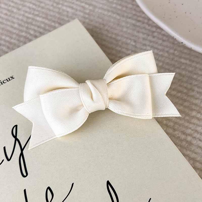 Femmes Mignon Style Coréen Noeud D'Arc Chiffon Pince À Cheveux display picture 7