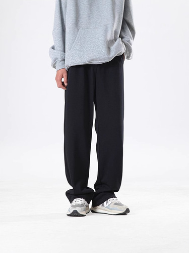 New trendy, simple, versatile, fashionable Harajuku popular Insta Japanese lazy loose thin long pants for men