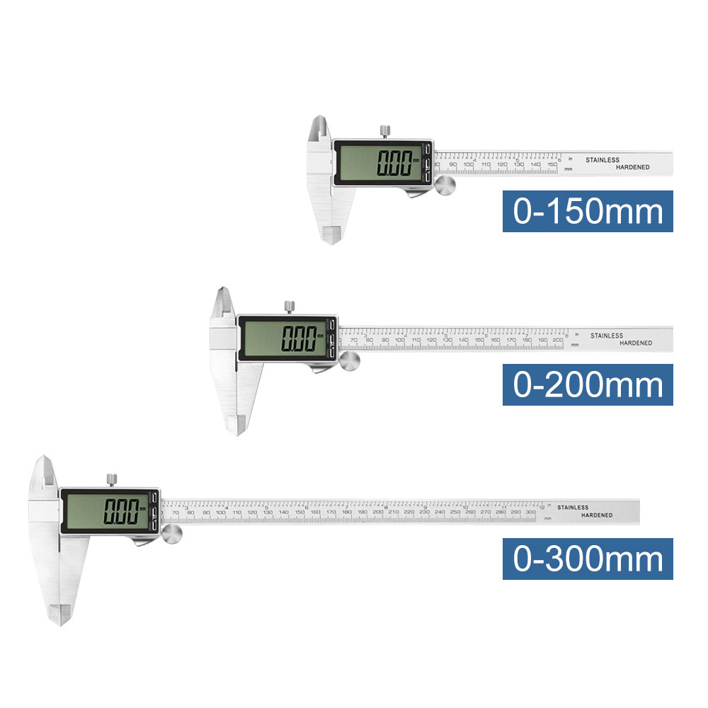♔电子数显游标卡尺高精度工业级金属不锈钢深度尺小型油标卡尺新