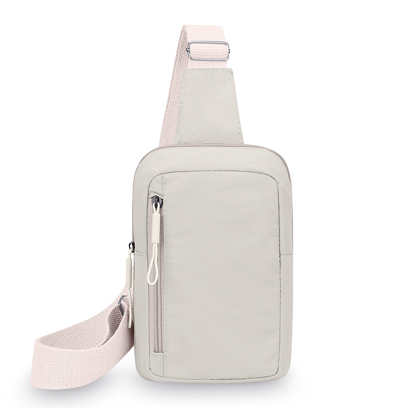 Nuevo bolso de pecho deportivo japonés transfronterizo versátil bolso de hombro de moda ligero al aire libre portátil de viaje móvil mochila