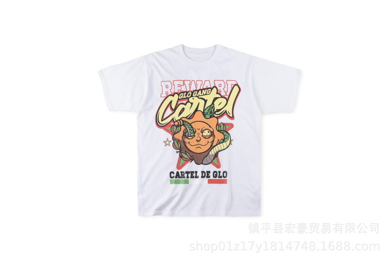クロスボーダー 24SS ヨーロッパとアメリカのストリートファッション大きいサイズレトロ漫画迷彩プリントジッパートレーナーパーカー長袖 Tシャツズボン|undefined