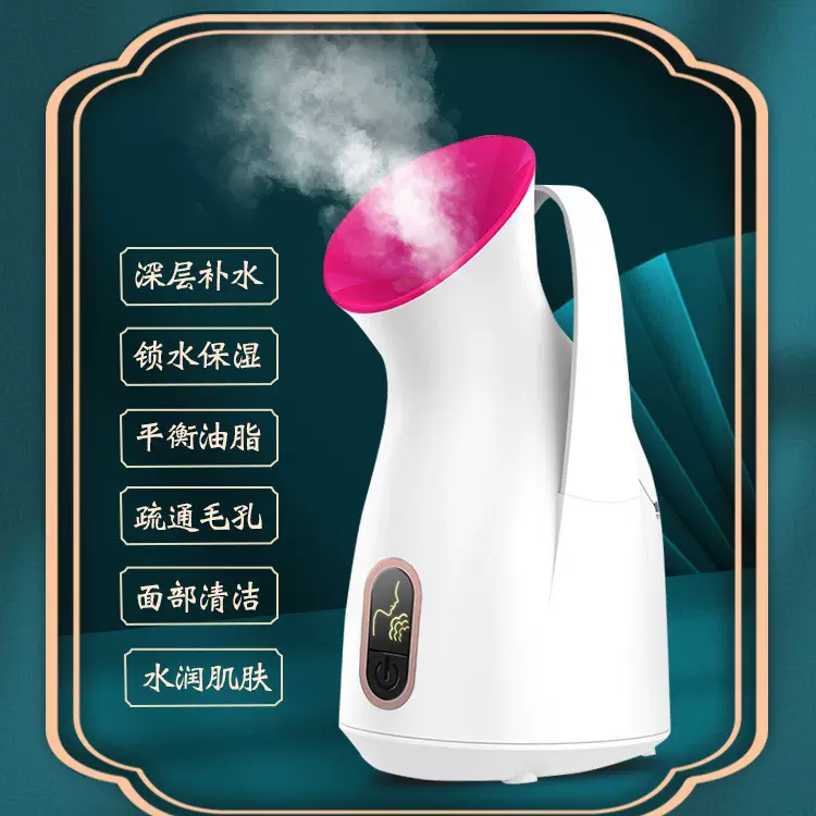 蒸脸器果蔬热喷蒸脸器补水喷雾美容仪保湿蒸汽机家用脸部水疗神器