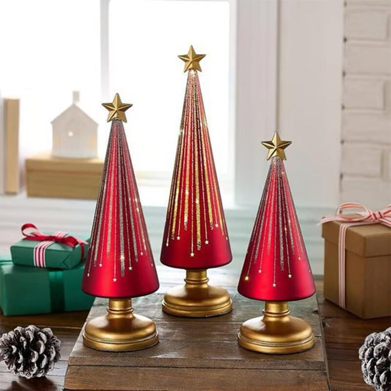 Resin Christmas Ornaments Craft Gift Decoration树脂圣诞装饰|undefined