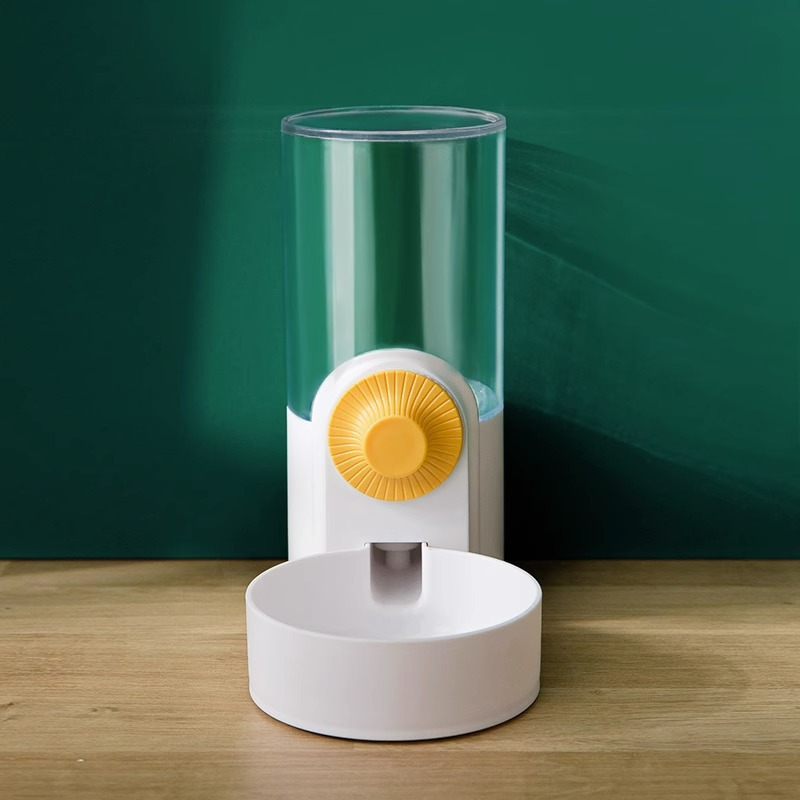 Mascota de color caramelo de gran capacidad jaula colgante fuente de beber jaula de perro colgante hervidor de agua gato Alimentador automático para beber