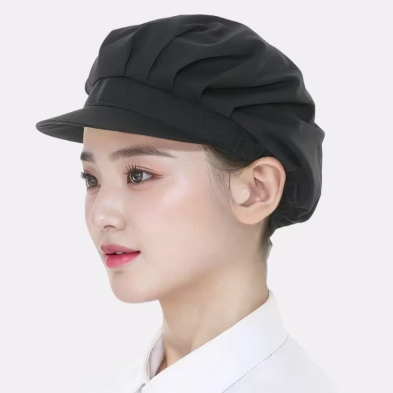 Sombrero de taller de alimentos respirable a prueba de humo de aceite sombrero de cocina sombrero de cocinera sombrero de cocinera sombrero de trabajo