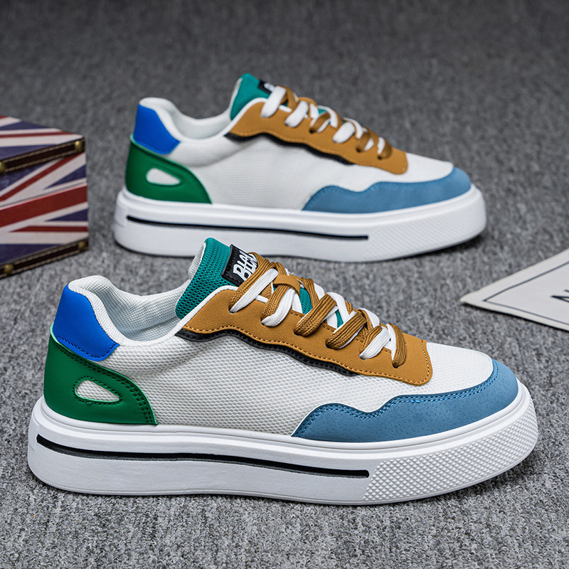 Nuevos zapatos de hombre 2025, zapatos deportivos de fitness de primavera, zapatillas de deporte, zapatos para correr coreanos casuales de moda, zapatillas de baloncesto para jóvenes