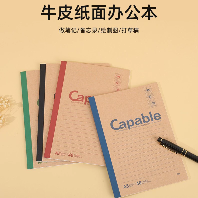 Мягкая обложка блокнота на заказ оптом A5B5 с клеевой основой для офисных встреч, записная книжка, дневник, блокнот