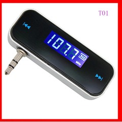 T01車載fm fm fm送信機アップルアンドロイド携帯電話共通3.5mm auxオーディオ速売アマゾン