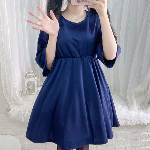 Halloween Costume Cosplay Role Playing Anime Little Witch Delivery Girl Chichi Cos Suit Dress 