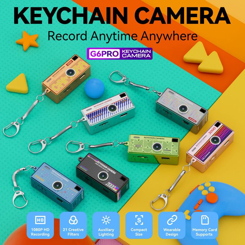 Cross-border G6Pro retro thumb camera, high-definition, easy to carry outdoor small camera, suitable for children to take photos and videos on the go Cross-border G6Pro retro thumb camera, high-definition, easy to carry outdoor small camera, suitable for children to take photos and videos on the go