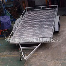 五金工具车 ATV平板拖车 小轿车专用全挂式工具拖车