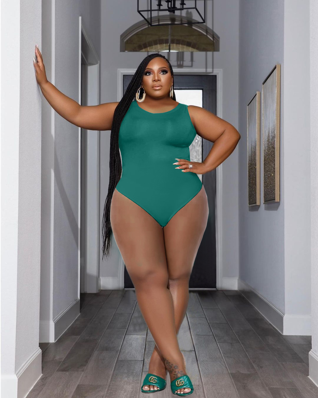 Women's Clothing Two-piece Set with Tassel Shorts, Sleeveless Casual Suit, Sports Large Size Two-piece Set_voghion.com