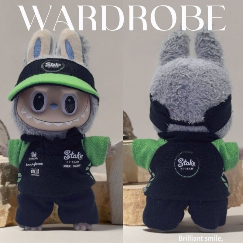 Dropshipping 代发仅衣服】挂件LABUBU公仔娃衣一二代盲盒拉布布|undefined