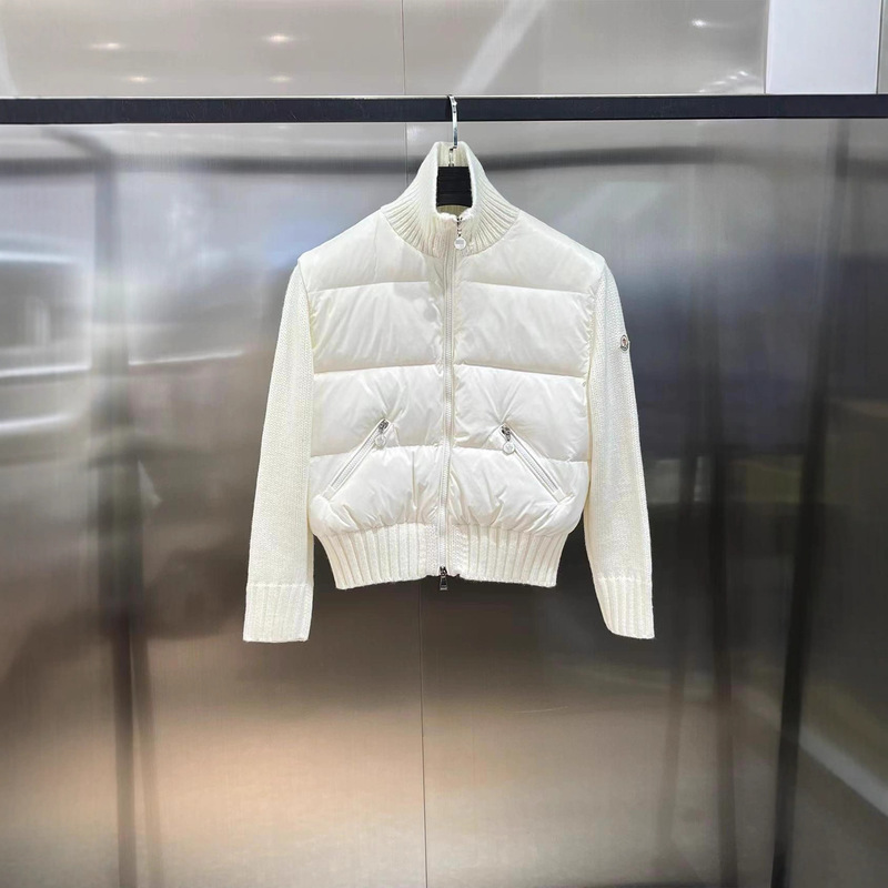 2025冬季女士假两件立领休闲羽绒服绒鹅毛外套短款加厚保暖|undefined
