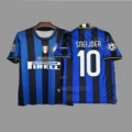 09-10 UCL Champions Inter Milan Home #10 Sneijder + Patch