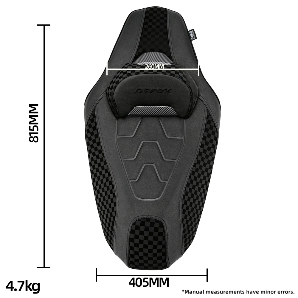 Suitable for 20-24 Yamaha AEROX155 motorcycle modification accessories, seat cushion with backrest seat assembly