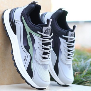 All-match breathable soft-soled casual shoes non-slip wear-resistant new trendy sneaker spring and summer running shoes