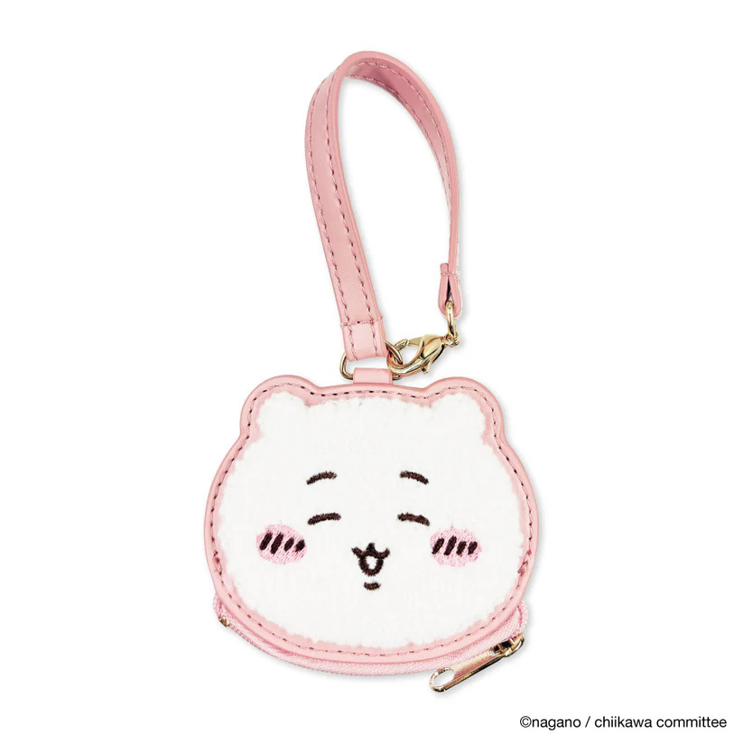Japón Gigawa encantador tipo de cabeza de dibujos animados bolso de cambio pequeño bolso de chicas bolso de peluche bordado bolso de monedas