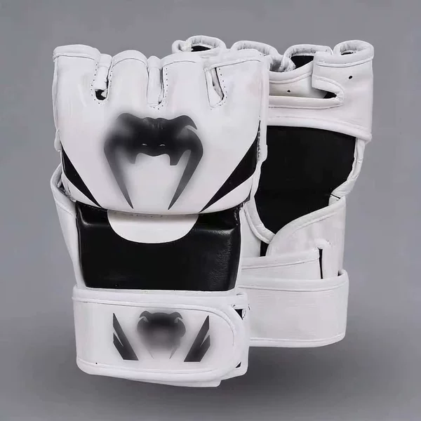 Half-Finger Boxing Gloves for Men and Women, Adult and Children's Professional Competition Sparring Fighting Gloves, Half-Finger Gloves