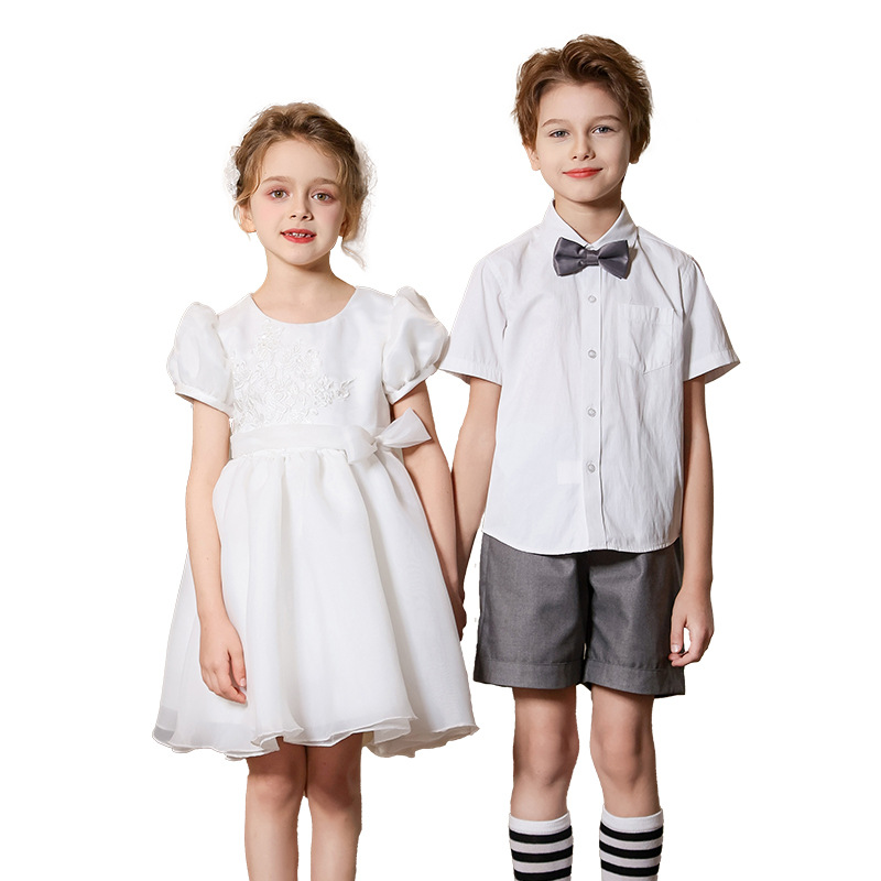 Ropa de graduación de jardín de infantes Ropa de actuación de coro de escuela primaria y secundaria